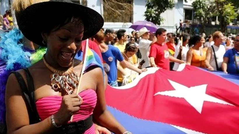 Peste 1.000 de homosexuali, la Marșul contra homofobiei în Cuba: Familia ne acceptă, societatea, nu