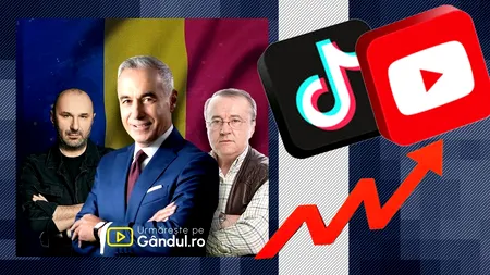 Emisiunea Marius Tucă Show cu Ion Cristoiu și Călin Georgescu invitat, cifre uriașe de audiență