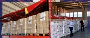 România continuă să ofere SPRIJIN umanitar Ucrainei. Un transport cu 16.000 de kituri de igienă a plecat spre HUB-ul logistic de la Suceava
