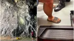Un bărbat a escaladat Cheile Rudăriei în papuci, apoi a cerut ajutorul salvamontiștilor. S-a cățărat la circa 20 de metri, fără să aibă echipament