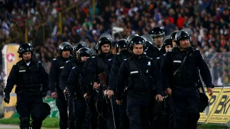 Peste 1.000 de jandarmi vor asigura ordinea publică la meciul Steaua - Dinamo