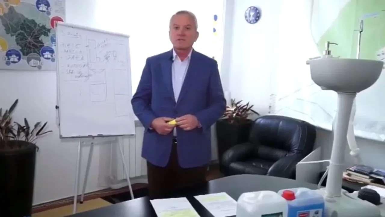 MĂSURI EXCEPȚIONALE LA BUZĂU | Zeci de lavoare mobile vor fi montate pe străzi: Pietonii se pot spăla pe mâini în timpul activităților din oraș - VIDEO