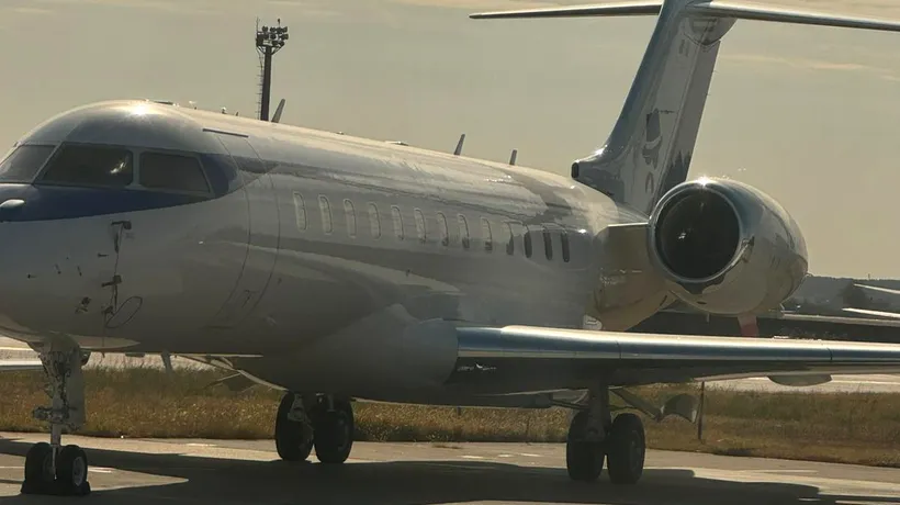 IMAGINI EXCLUSIVE | Ion Țiriac a plătit 20 mil. € ca să-și extindă flota aeriană! Ce a desenat pe coada noului avion
