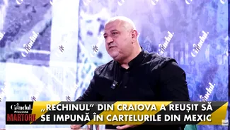 De la taximetrist în Craiova la spaima cartelurilor din Mexic: Mărturia unuia dintre „mascații” care l-au cunoscut pe „Rechinul”