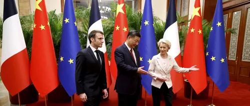 UE îndulcește relația cu China. Von der Leyen transmite Beijingului: ”Eliminarea riscurilor, dar nu decuplare”