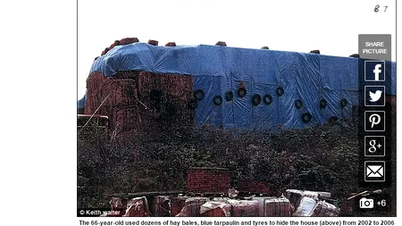 Supriza autorităților când au descoperit ce ascundea acest fermier sub baloturi uriașe de fân, huse și cauciucuri