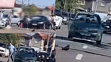 Bătaie cu bâte în plină stradă, între două familii, în orașul Pantelimon. Scandalul s-a mutat la spital, în București. VIDEO