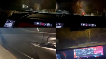 Minor de 15 ani, filmat cum TUREAZĂ un Lamborghini într-o comună din Timiș. Este fiul unui om de afaceri