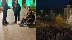 Cerșetorii, în pelerinaj la Iași. Câți bani a strâns o ucraineancă, după ce s-a prefăcut că are grave probleme de sănătate: A făcut semnul victoriei din scaunul cu rotile