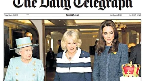 FOTO: Cele mai mari gafe de paginare. Cum a ajuns Regina Elisabeta o „vrăjitoare