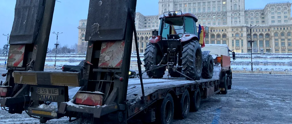 PROTESTUL transportatorilor și fermierilor în București, EȘEC TOTAL!/„A creat acest curent de derizoriu”