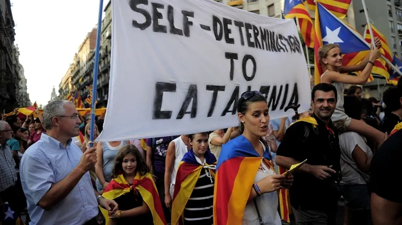 Catalonia convoacă un referendum pentru independență pe 9 noiembrie. Reacție dură a guvernului de la Madrid