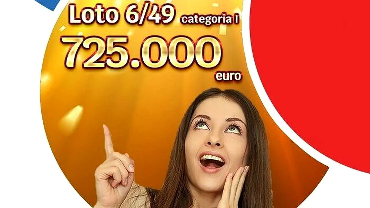 Loteria Română a anunțat că s-a CÂȘTIGAT marele premiu la 6/49, în valoare de peste 725.000 de euro. Unde a fost jucat biletul norocos