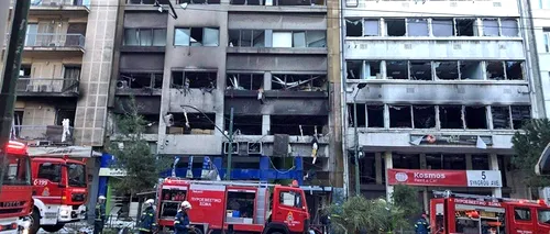 Cel puțin o persoană a fost rănită după o explozie produsă la Atena. Mai multe clădiri au fost grav avariate
