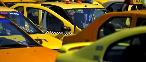 Opt firme de taxi din București au stabilit același tarif. Motivul pentru care au fost amendate cu 500.000 de euro