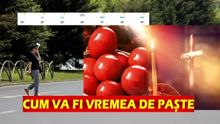 Meteorologii Ease Weather au revizuit prognoza pentru Paște 2025. Temperaturi neobișnuite în luna aprilie în București