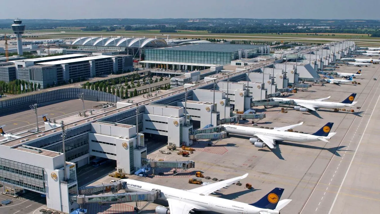 Zborurile au fost suspendate pe aeroportul din München din cauza unei drone. Ce anunță autoritățile germane