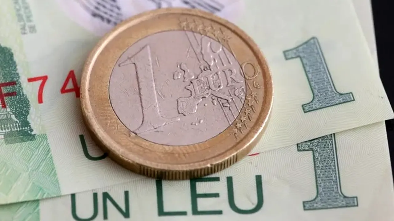 Record istoric pentru euro la cursul BNR. Leul s-a prăbușit în ziua în care este așteptată evaluarea Standard&Poor's
