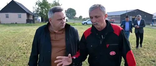 Florin BARBU susține fermele românești / Ministrul Barbu, în vizită la o fermă din Timiș