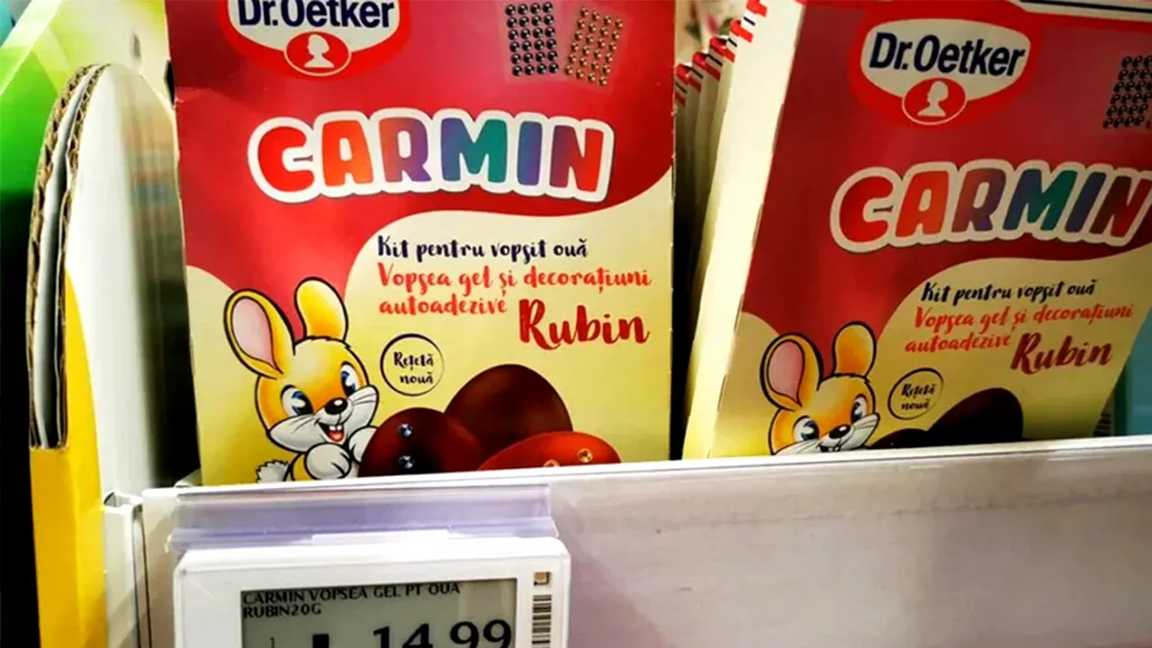 Din ce este făcută, de fapt, vopseaua de ouă Carmin. Majoritatea gospodinelor o folosesc de Paște