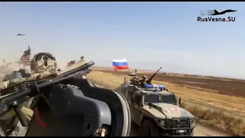 Ciocnire ca-n filme între blindatele rusești și cele americane în Siria! Rusia și SUA aruncă vina de la una la alta - FOTO / VIDEO
