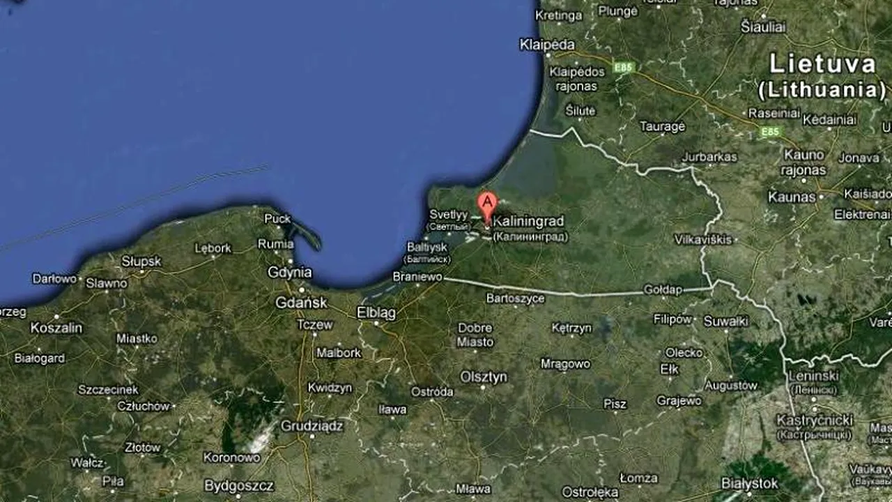 Flota rusă la Marea Baltică anunță exerciții tactice în encalava Kaliningrad