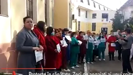  Proteste în întreg sistemul sanitar. Angajații se plâng de plafonarea sporurilor
