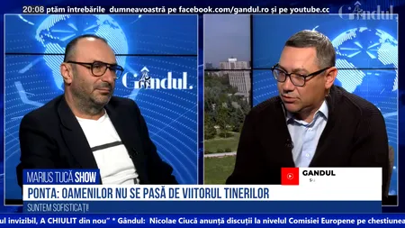 VIDEO | Victor Ponta: „Se întâmplă niște lucruri foarte grave. Oamenilor nu le pasă de viitorul tinerilor”
