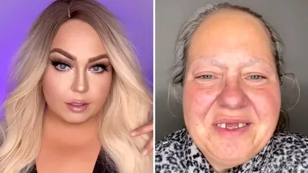 Aceste două femei sunt, de fapt, una și aceeași persoană, la distanță de doar 60 de minute. Ce s-a întâmplat, de fapt