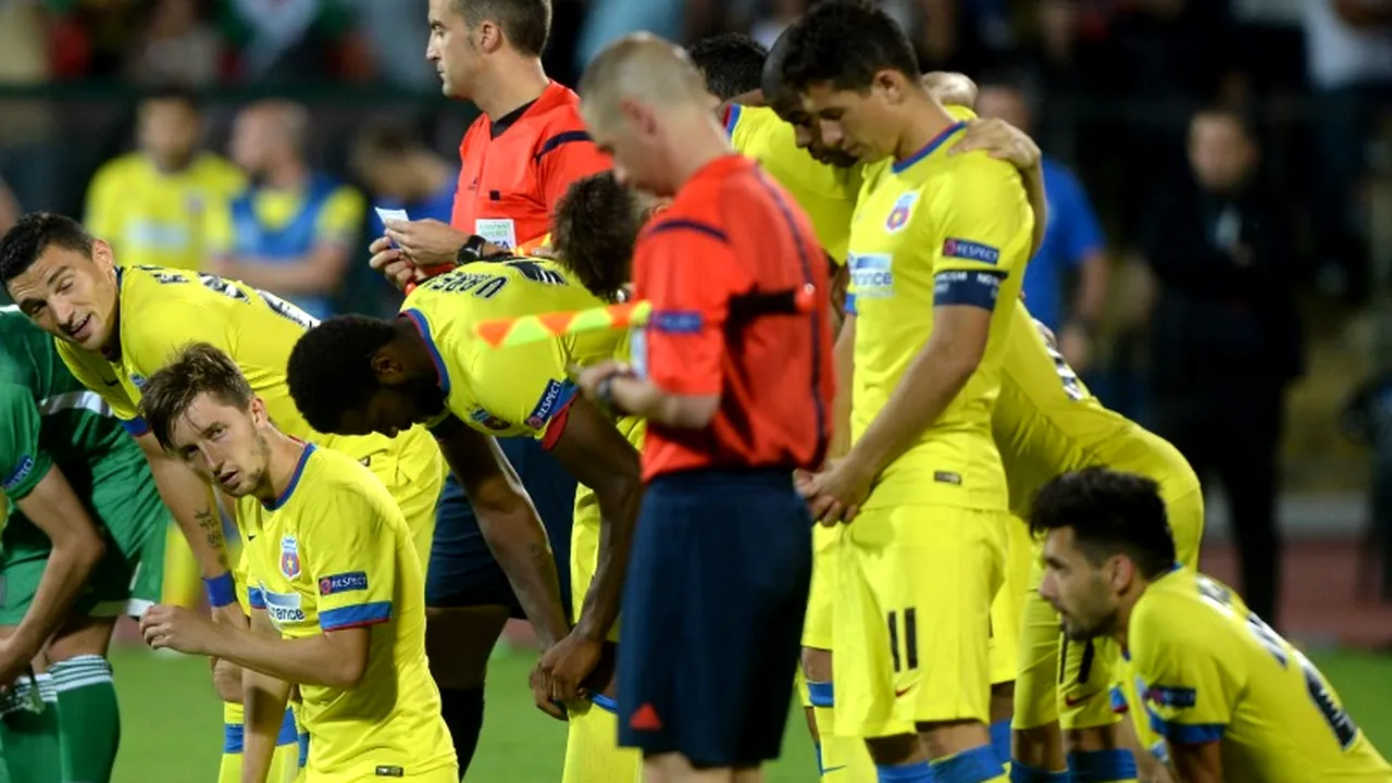 Anunțul echipei Steaua, după ce UEFA a decis că partida cu Aalborg să se dispute fără suporteri