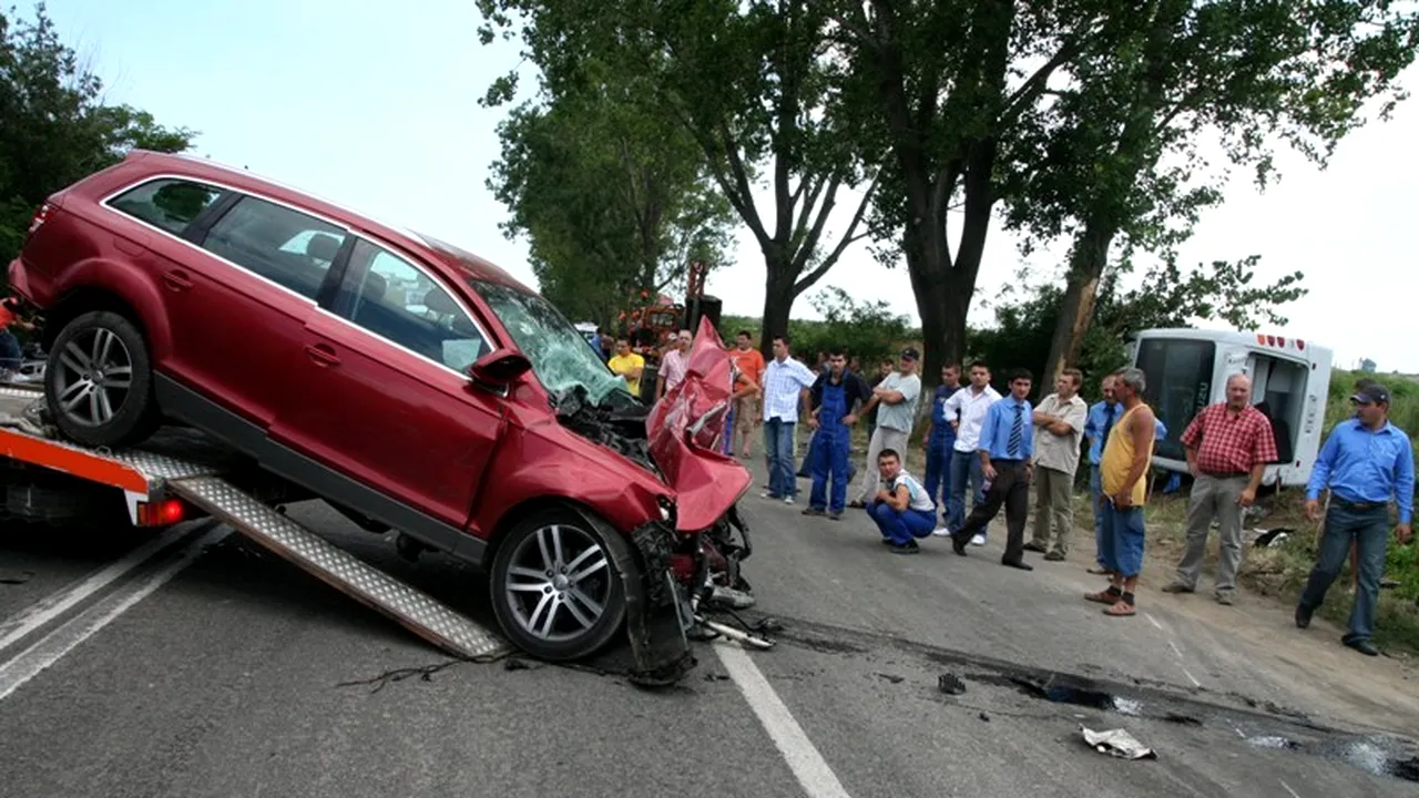 Constanța: Bărbat arestat după ce a provocat un accident cu cinci răniți și a fugit