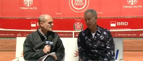 Legendarul John McEnroe în dialog cu CTP: Ilie era Federer al anilor 70!  - VIDEO