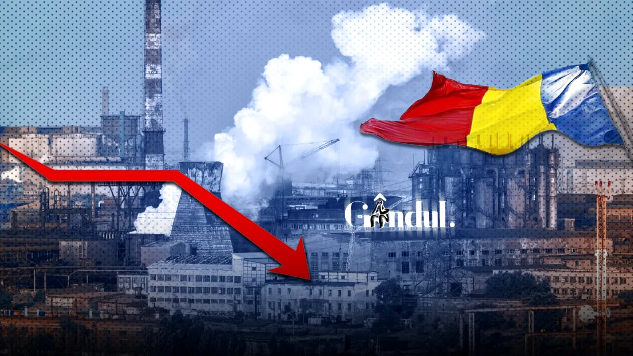 Industria începe anul în picaj. INS: Cifra de afaceri din industrie a scăzut în ianuarie 2026 cu 16%