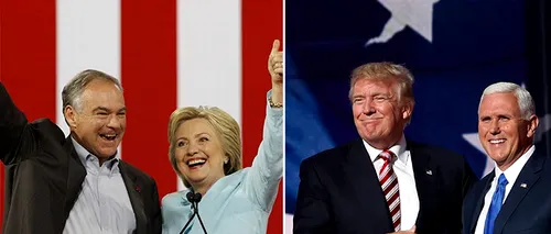 Cum stau în sondaje Trump și Clinton după scandalul clipului secret cu candidatul republican
