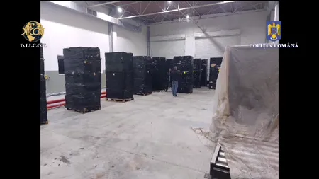 Grupări de traficanți de țigări, destructurate de Poliție și DIICOT. Prejudiciul se ridică la aproape 13 milioane de euro