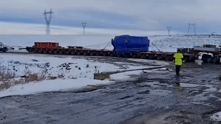 Directorul CNAIR anunță că utilajul gigantic care va fora tunelul Poiana a ajuns pe platforma industrială de la Călărași