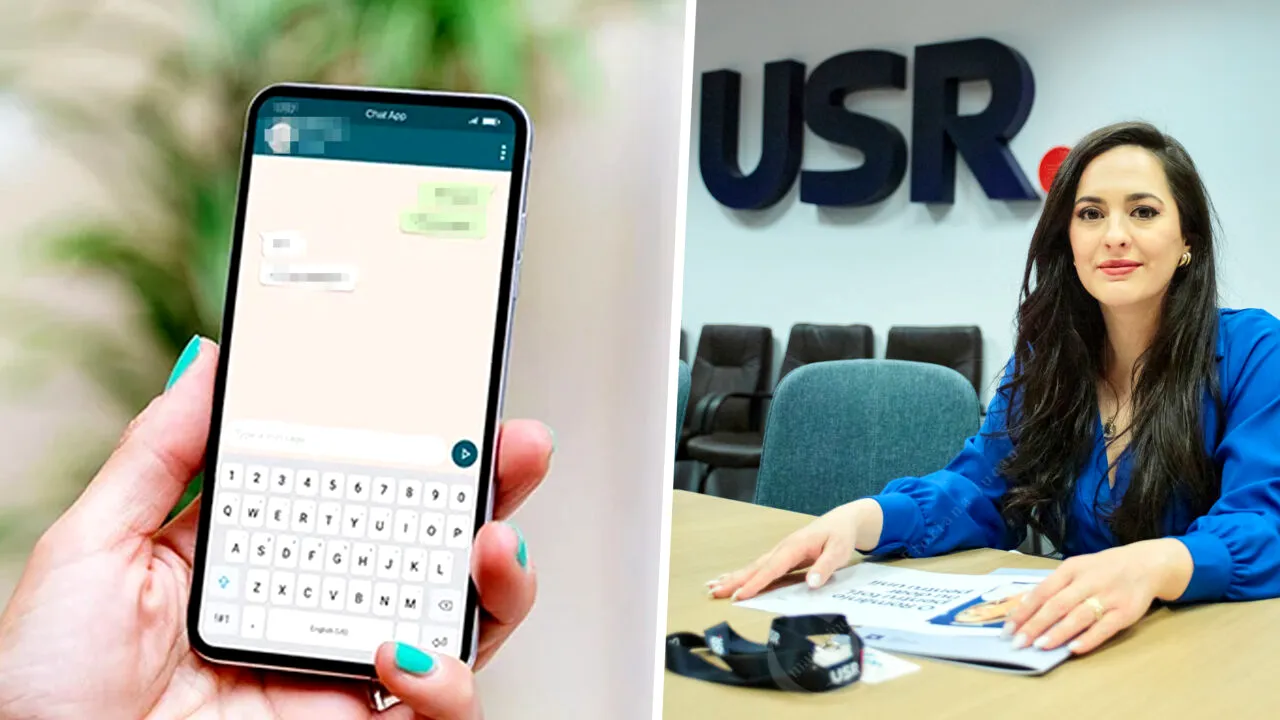 Deputata USR, Diana Stoica, chemată la Comisia de Disciplină, după ce a transmis pe telefon colegilor un mesaj homofob