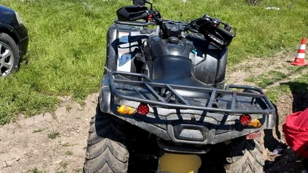 Tragedie într-o localitate din Dolj. Un băiat de 13 ani a murit după ce a furat un ATV și s-a răsturnat cu el