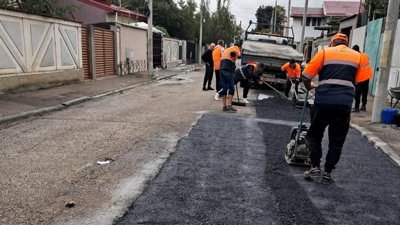 (P) Infrastructură S5. Lucrările de reparații locale de pe strada Balomir au fost finalizate