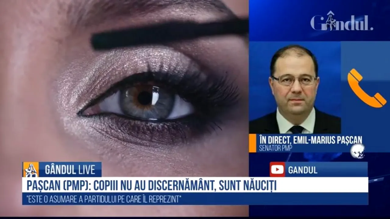 GÂNDUL LIVE. Schimb de replici în urma adoptării proiectului de lege care interzice referirea la identitatea de gen. Deputatul Marius Pașcan (PMP): „Copii ajung să stabilească să fie băieți sau fetițe”/ Senatorul Vlad Alexandrescu (USR): „Proiectul este o mizerie, realizată de parlamentarii care nu mai au nicio identitate”
