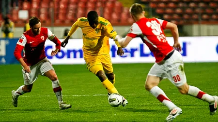 DINAMO - FC VASLUI 0-1 în etapa a 15-a din LIGA 1