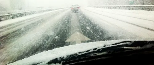 Prima cădere de zăpadă din Ungaria a provocat întârzieri ale trenurilor și accidente rutiere
