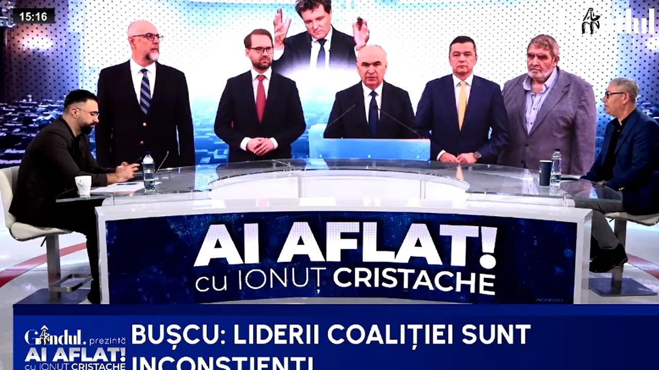 Doru Bușcu mitraliază coaliția de guvernare pentru că întârzie bugetul. ”Sunt inconștienți/Ar trebui să avem în Codul Penal subminarea economiei”