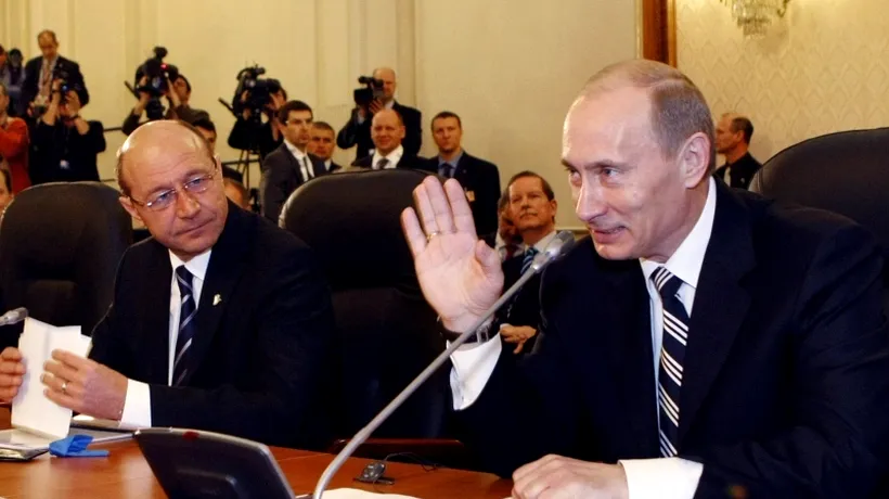 Cum citește Băsescu scrisoarea lui Putin despre tăierea gazului în statele UE
