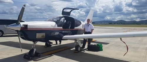 Zbor în premieră din Australia în România cu un avion monomotor. Ce spune pilotul care a parcurs 18.000 de kilometri în 14 zile