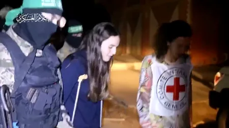 Armata israeliană anunţă că 14 ostatici israelieni şi trei ostatici străini au fost PREDAȚI Crucii Roșii de către Hamas
