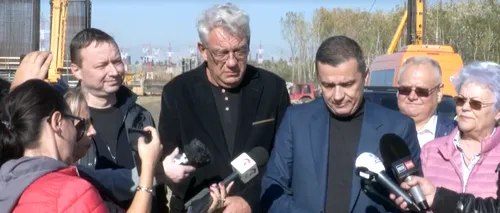 VIDEO | Sorin Grindeanu a mers în inspecție pe șantierul Drumului Expres Brăila-Galați/ Lucrările vor fi gata la jumătatea anului 2024