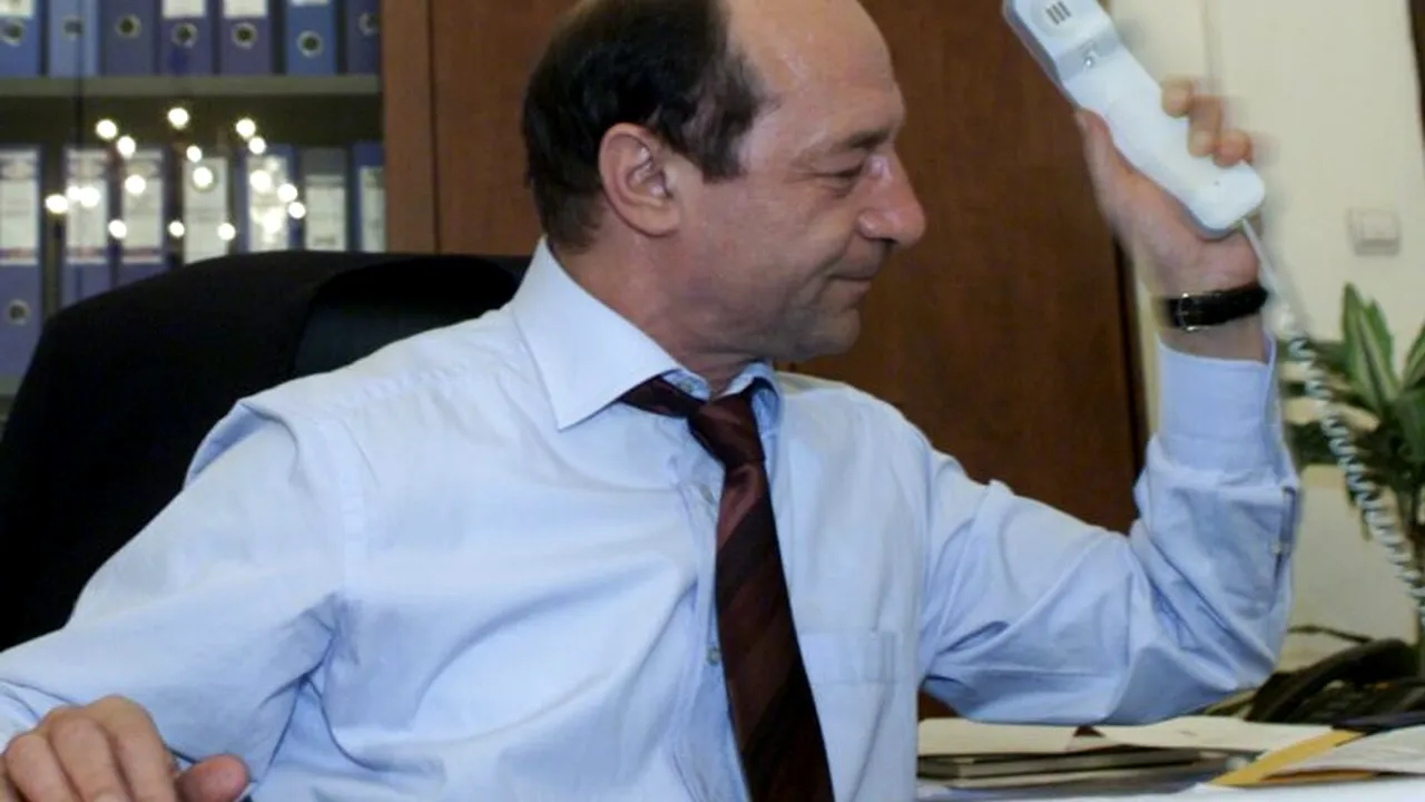 STS: Măsura de întrerupere a serviciilor de comunicații speciale utilizate de Băsescu, de la 18.00