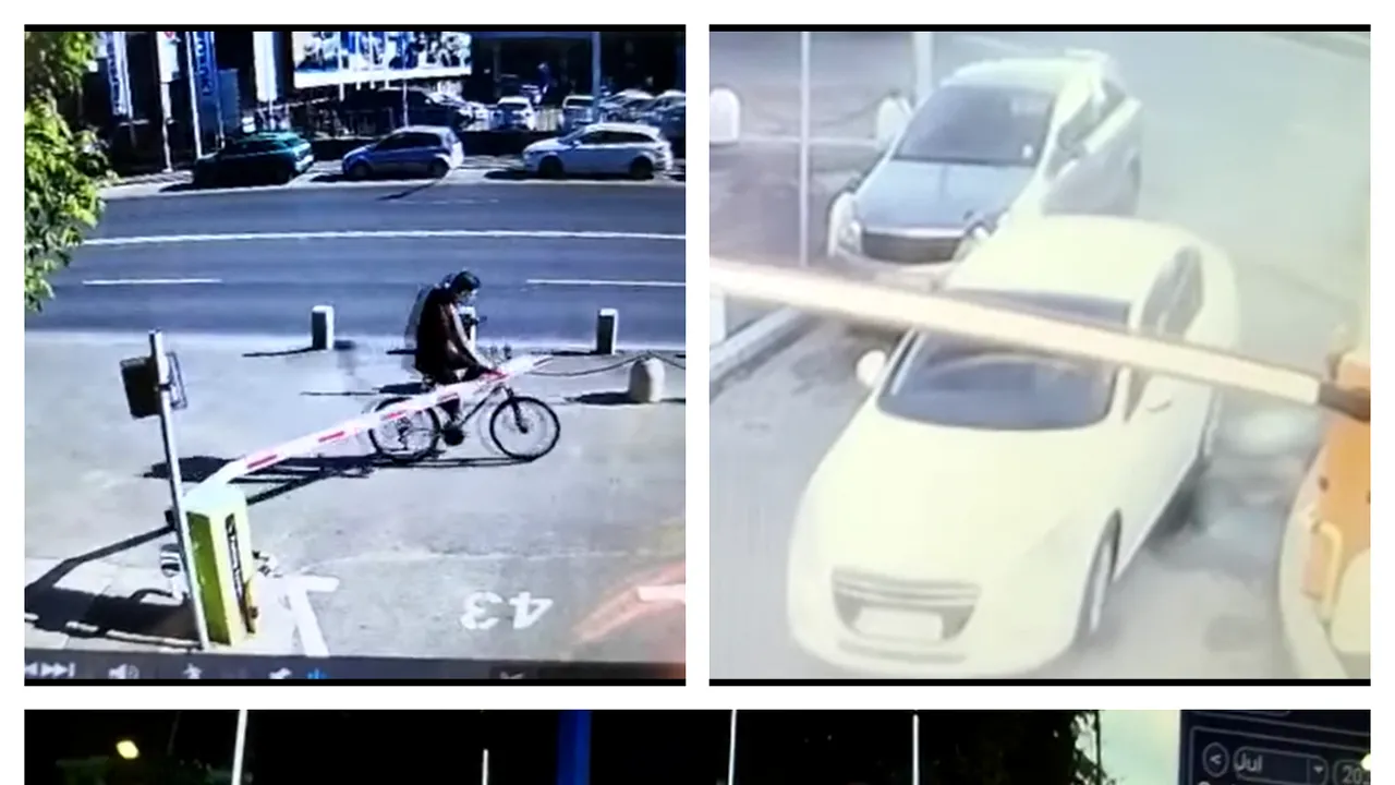 Barierele din parcările cu plată ale Sectorului 4, distruse de bucureșteni (FOTO/VIDEO)