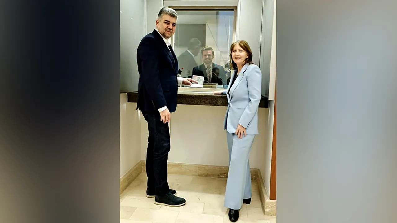 Marcel Ciolacu a mers cu ambasadorul SUA să-și ia viză pentru America / „Mă bucur să văd cum premierul își reînnoiește viza”